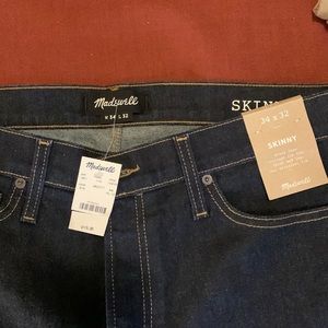 Madewell Men’s 34x32 Dark Wash Jeans